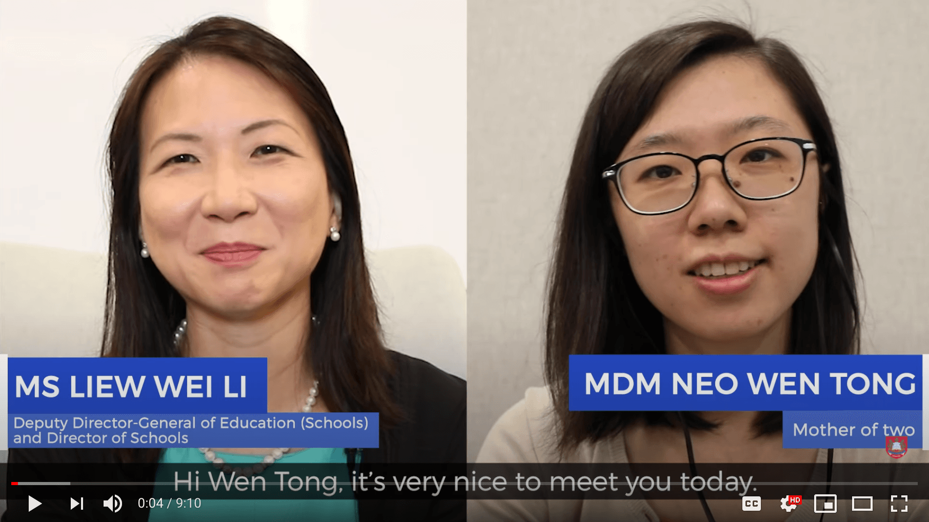 Director of Schools Ms Liew Wei Li on the Safe Opening of Schools