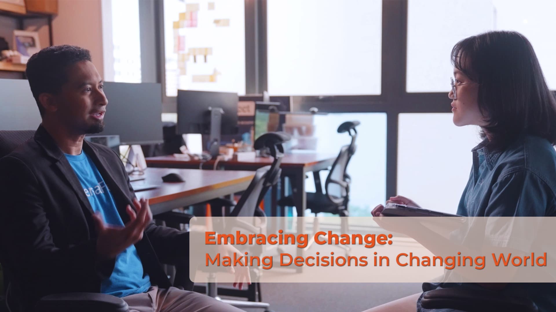 Student quizzes tech CEO: So how do I compete with AI?