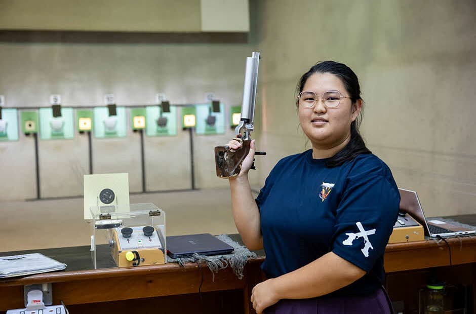 From shooting bullseyes at the pasar malam to winning gold at the National School Games