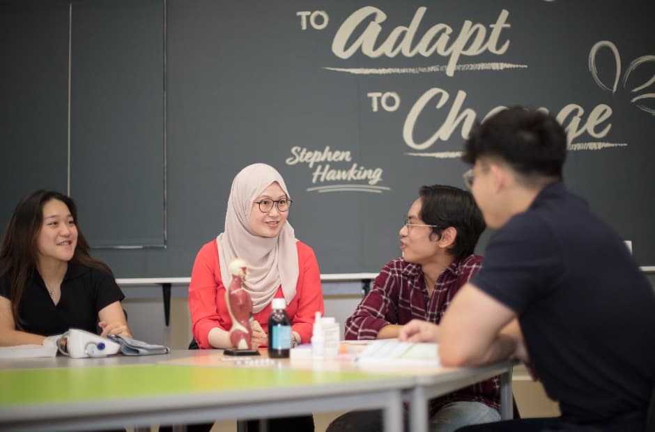 Prepping for her students’ careers from their classrooms