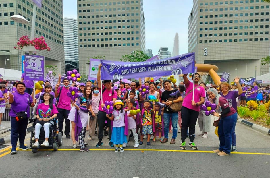 Win-win partnership for autism students and the community