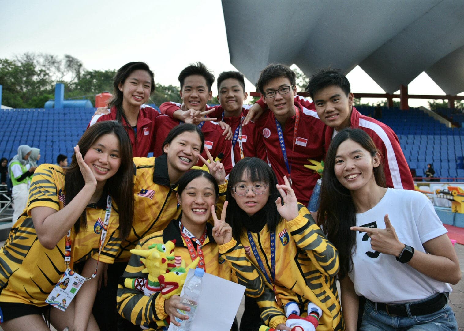Swimmers hit high notes in Semarang