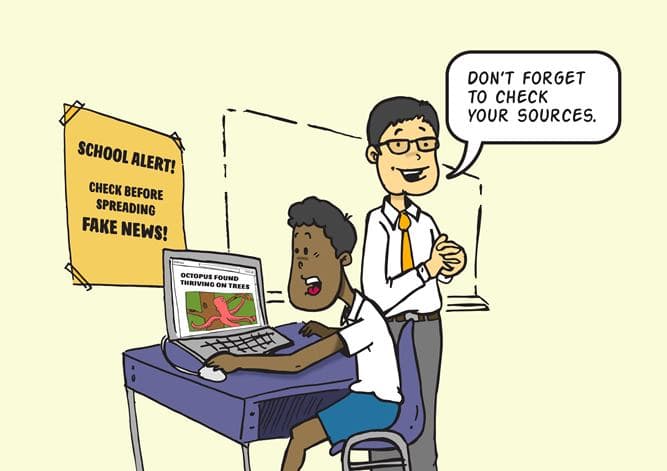 Fighting fake news…in the classroom