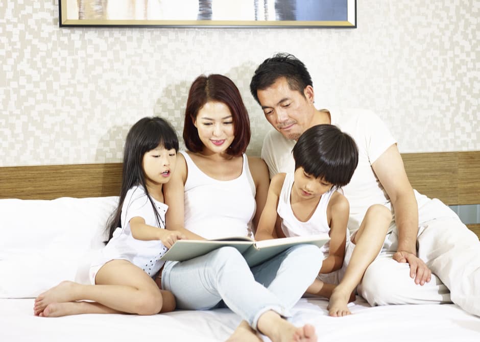 Three benefits of telling stories to children