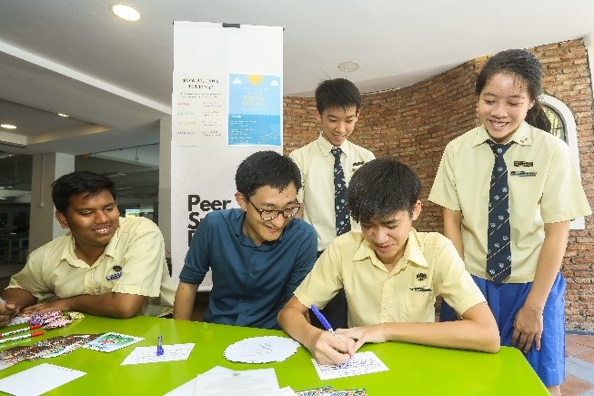 Building a village; fighting together