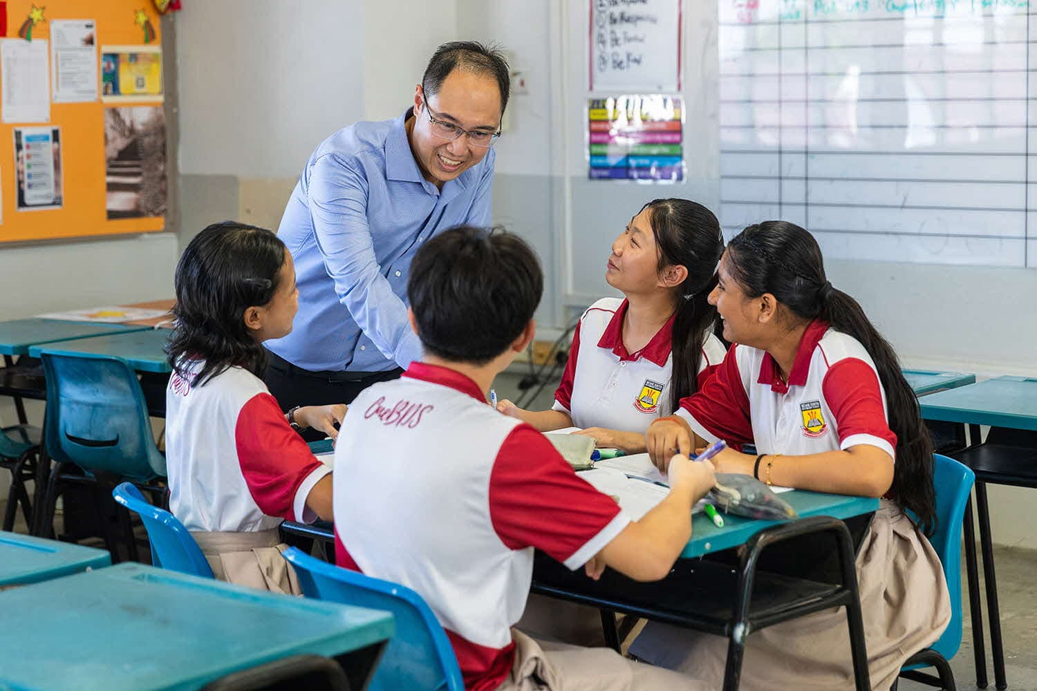 His teaching subjects? Accounting, integrity, vulnerability